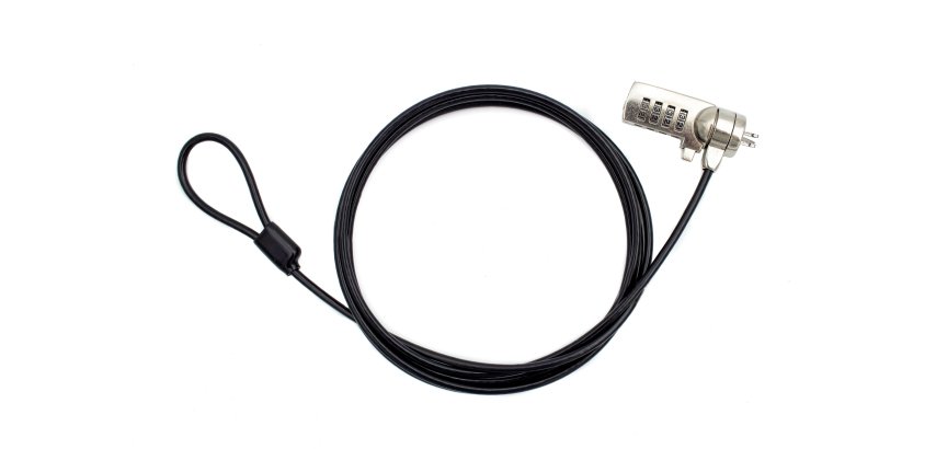 Nilox NXSC002 cable lock Black 1.8 m