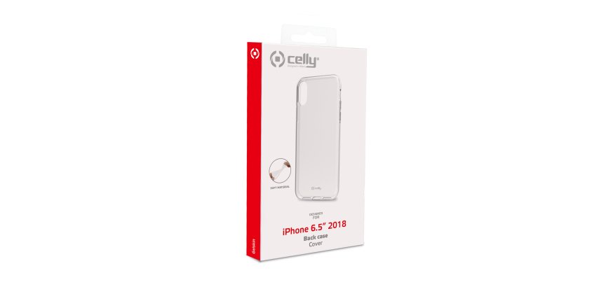 Celly Gelskin custodia per cellulare 16,5 cm (6.5") Cover Trasparente