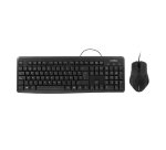 CoolBox COO-KTR-01U Teclado QWERTY + Ratón USB Negro