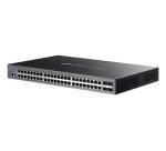 TP-Link Omada SG5452XMPP commutateur réseau Géré L3 Gigabit Ethernet (10/100/1000) Connexion Ethernet, supportant l'alimentation via ce port (PoE) Noir