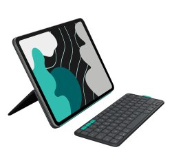 Logitech Flip Folio QWERTY Español Bluetooth Grafito