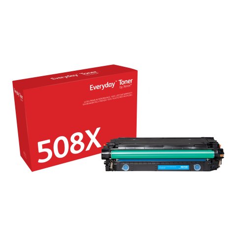 Toner Everyday™ Cian di Xerox compatibile con HP 508X (CF361X), Capacidad alta