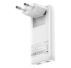 Verbatim 32355 chargeur d'appareils mobiles Ordinateur portable, Smartphone, Tablette Blanc Secteur Charge rapide Intérieure
