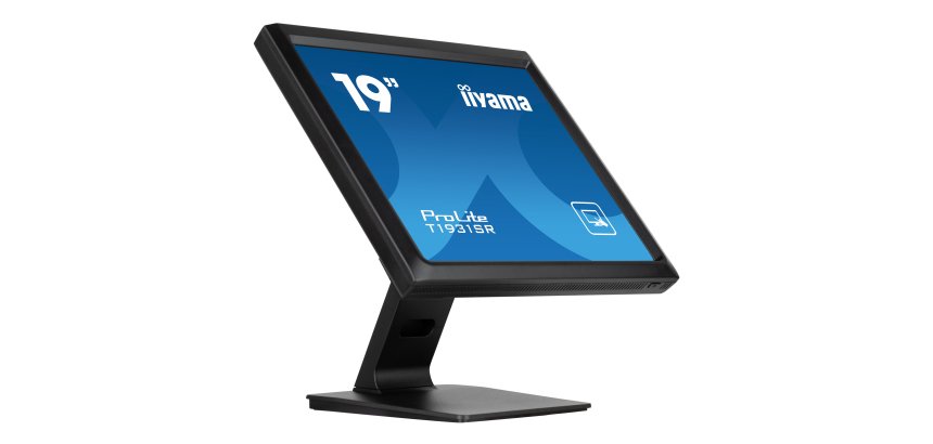 iiyama ProLite T1931SR-B1S écran plat de PC 48,3 cm (19") 1280 x 1024 pixels SXGA LCD Écran tactile Noir