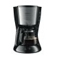 Machine à café filtre PHILIPS Daily Collection Noire et Métal