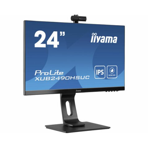 iiyama ProLite XUB2490HSUH-B1 computer monitor 60,5 cm (23.8") 1920 x 1080 Pixels Full HD LED Zwart
