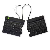 R-Go Tools Teclado ergonómico R-Go Split Break v2 con software de pausa, teclado dividido, QWERTY (ES), cableado, negro
