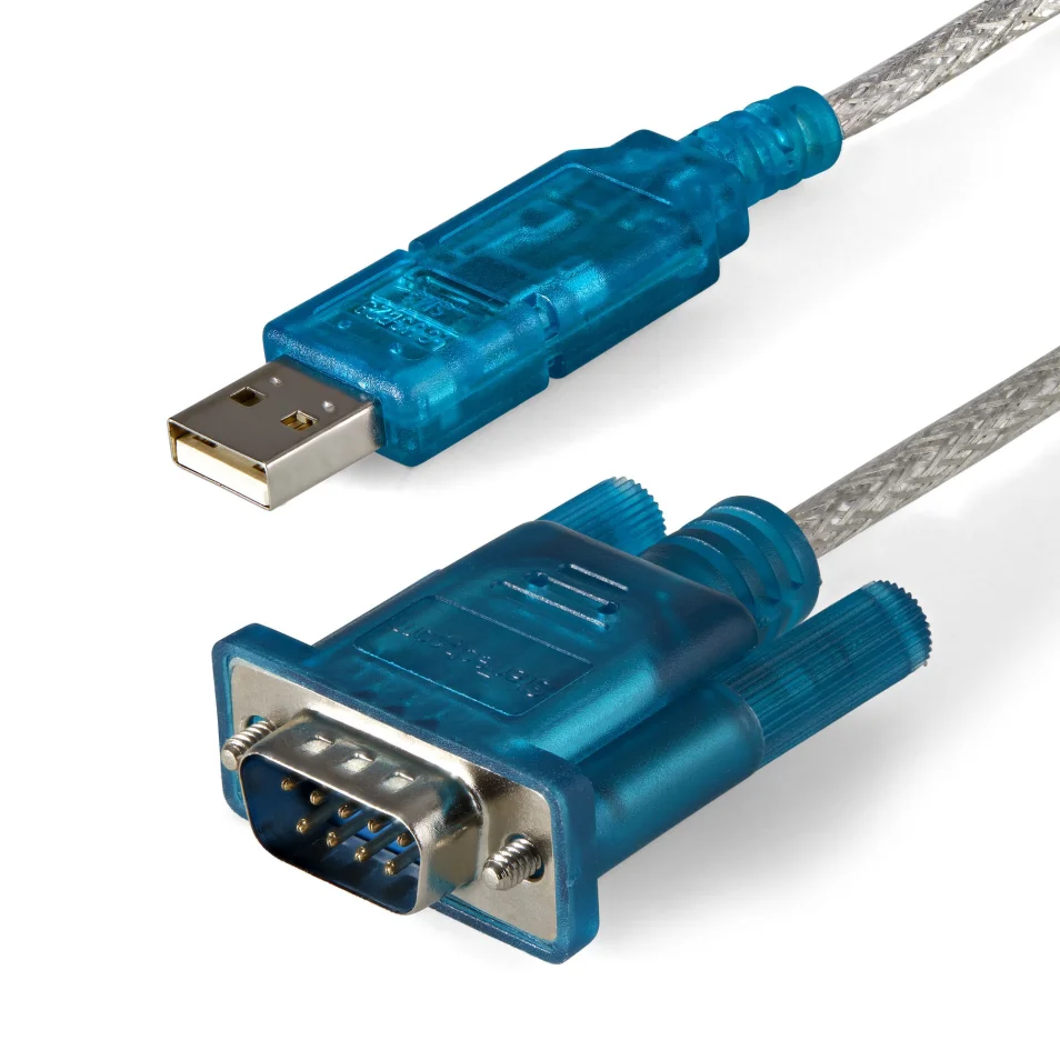 StarTech.com Câble adaptateur USB vers série DB9 de 90 cm - Alimentation USB  sur