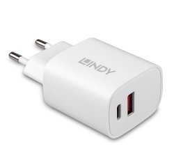 Lindy Chargeur USB Type A & C 20W