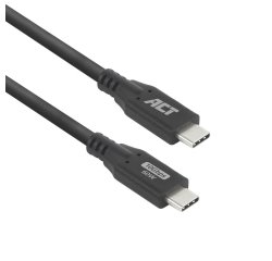 ACT USB 3.0 Cable 10Gbps 60W USB Type-C, 1 meter