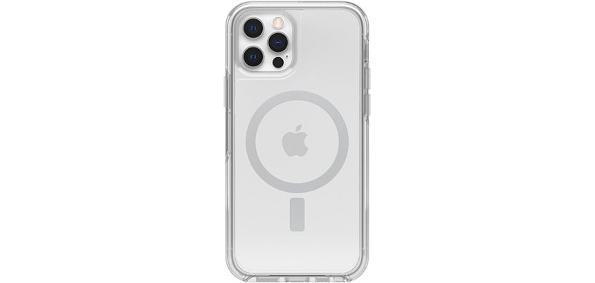 OtterBox Symmetry Plus Clear Series pour Apple iPhone 12/iPhone 12 Pro, transparente