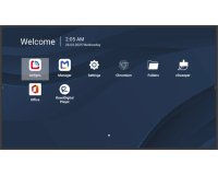 Viewsonic CDE8631-1C Écran d'affichage dynamique Écran plat de signalisation numérique 2,18 m (86") LCD Wifi 500 cd/m² 4K Ultra HD Noir Intégré dans le processeur Android 14 24/7