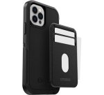 OtterBox Wallet pour MagSafe, Portefeuille doux au toucher avec 2 emplacements pour espèces / cartes de crédit, fixation magnétique avec MagSafe, Compatible avec iPhone 14/iPhone 13/iPhone 12 Series, Noir