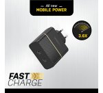 OtterBox EU Wall Charger 50W - 1X USB-C 30W + 1X USB-C 20W USB-PD, zwart