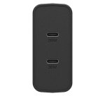 OtterBox EU Wall Charger 50W - 1X USB-C 30W + 1X USB-C 20W USB-PD, noir