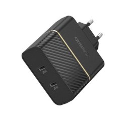 OtterBox EU Wall Charger 50W - 1X USB-C 30W + 1X USB-C 20W USB-PD, noir