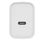 OtterBox EU Wall Charger 30W GaN - 1X USB-C 30W USB-PD, Cloud Dust White