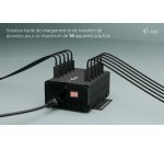 i-tec USB-C/USB-A Metal Charging + data HUB, 15W per port, 10x USB-C