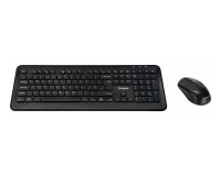 Targus AKM610UK clavier Souris incluse Universel RF sans fil QWERTY Anglais Noir