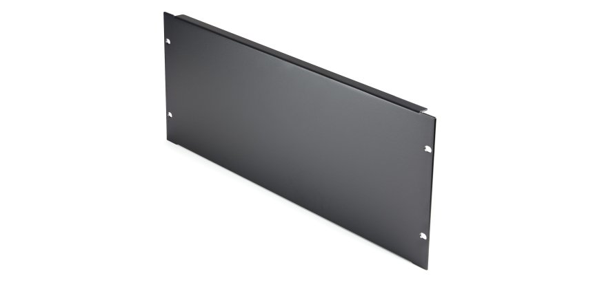 StarTech.com Panneau d'obturation 4U pour Rack 19 pouces - Blanking Panel pour Rack Serveur/Réseau, Armoires & Cabinets - Panneau Espaceur/Remplissage Rack 4RU - Panneau Robuste - Métal