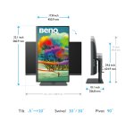 BenQ PD2705U écran plat de PC 68,6 cm (27") 3840 x 2160 pixels 4K Ultra HD LED Noir