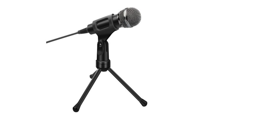 Equip 245341 Negro Micrófono de superficie para mesa