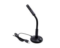 Equip 245340 Negro Micrófono de superficie para mesa