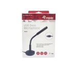 Equip 245340 Negro Micrófono de superficie para mesa