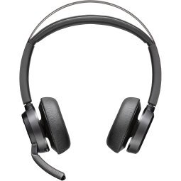 POLY Auriculares USB-A Voyager Focus 2 con certificación para Microsoft Teams