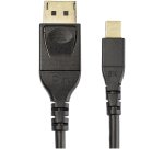 StarTech.com Câble 2m certifié VESA Mini DisplayPort vers DisplayPort 1.4 - 8K 60Hz HBR3 HDR - Super UHD mDP vers DP 1.4 - Ultra HD 4K 120Hz Diamètre Fin (34 AWG) - Câble Écran/Moniteur