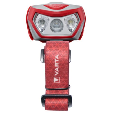 Varta Outdoor Sports H20 Pro Gris, Rojo Linterna con cinta para cabeza LED