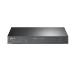 TP-Link TL-SG1210MPE commutateur réseau Géré L2 Gigabit Ethernet (10/100/1000) Connexion Ethernet, supportant l'alimentation via ce port (PoE) Noir