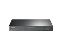 TP-Link TL-SG1210MPE commutateur réseau Géré L2 Gigabit Ethernet (10/100/1000) Connexion Ethernet, supportant l'alimentation via ce port (PoE) Noir