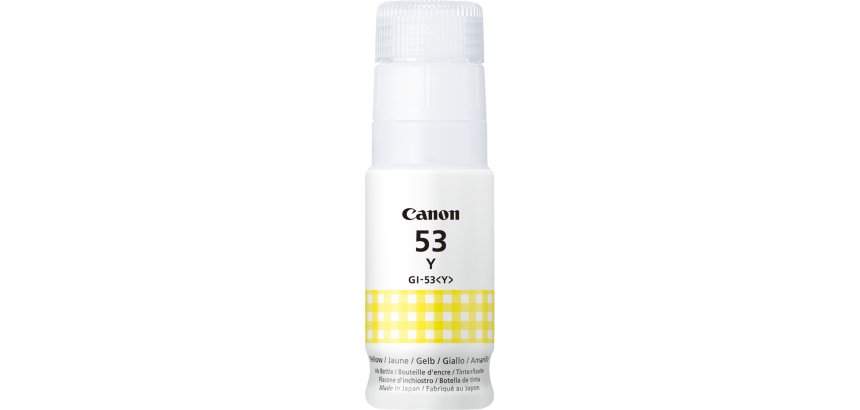 Canon Bouteille d'encre jaune GI-53Y