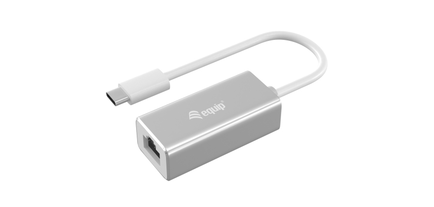 Equip USB Type C to RJ45 Gigabit Network Adapter