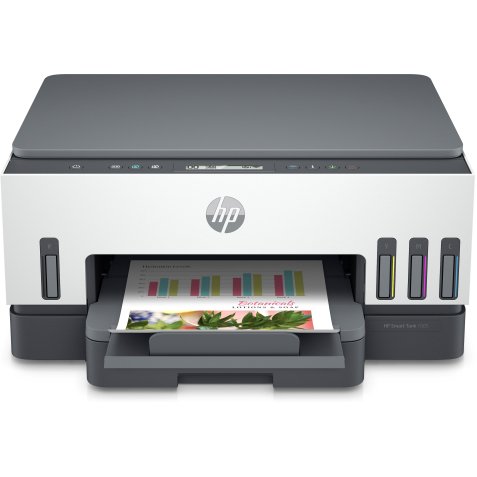 HP Smart Tank 7005 All-in-One, Kleur, Printer voor Printen, scannen, kopiëren, draadloos, Scans naar pdf