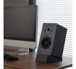 AISENS Soporte Universal De Sobremesa Para Altavoces, Negro