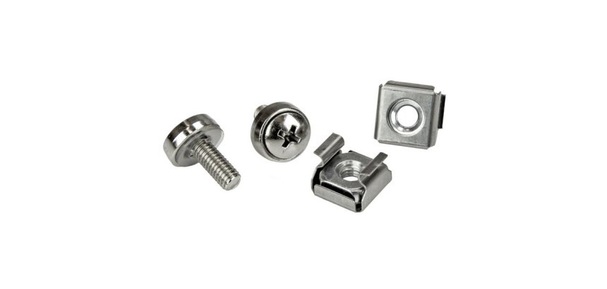 StarTech.com Vis M5 et écrous cages M5 pour rack serveur - Paquet de 20