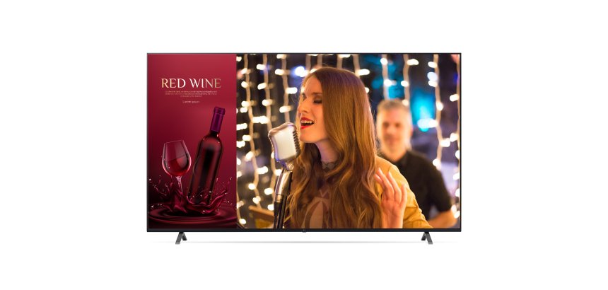 LG 75UN640S Pantalla plana para señalización digital 190,5 cm (75") LCD Wifi 330 cd / m² 4K Ultra HD Azul WebOS