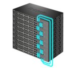 D-Link DXS-3410-32XY commutateur réseau Géré L3 Fast Ethernet (10/100) Noir