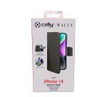 Celly Wally mobile phone case 15.5 cm (6.1") Wallet case Black
