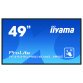 iiyama ProLite TF4939UHSC-B1AG écran plat de PC 124,5 cm (49") 3840 x 2160 pixels 4K Ultra HD LED Écran tactile Multi-utilisateur Noir