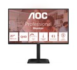 AOC E4 Q27E4U écran plat de PC 68,6 cm (27") 2560 x 1440 pixels Quad HD LED Noir