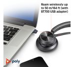 HP Poly Voyager 4310 Microsoft Teams Certified USB-C Headset +BT700 dongle
