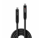 Lindy Câble Hybride Type C USB 3.2 10Gbit/s, 15m (4 Lanes)