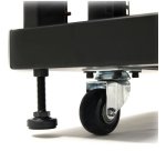 StarTech.com Armoire Rack Serveur 25U à 4 Montants, Armoire Verrouillable 19" pour Ordinateur/AV/Équipement IT, Rack Réseau pour Bureau/Domicile avec Roulettes et Rails de Montage Ajustables