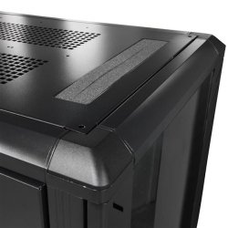 StarTech.com Armoire Rack Serveur 25U à 4 Montants, Armoire Verrouillable 19" pour Ordinateur/AV/Équipement IT, Rack Réseau pour Bureau/Domicile avec Roulettes et Rails de Montage Ajustables