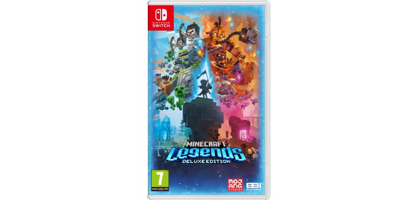 Nintendo Minecraft Legends - Deluxe Edition Cinese semplificato, Tedesca, DUT, Inglese, ESP, Francese, ITA, Giapponese, Coreano, Portoghese, Russo Nintendo Switch