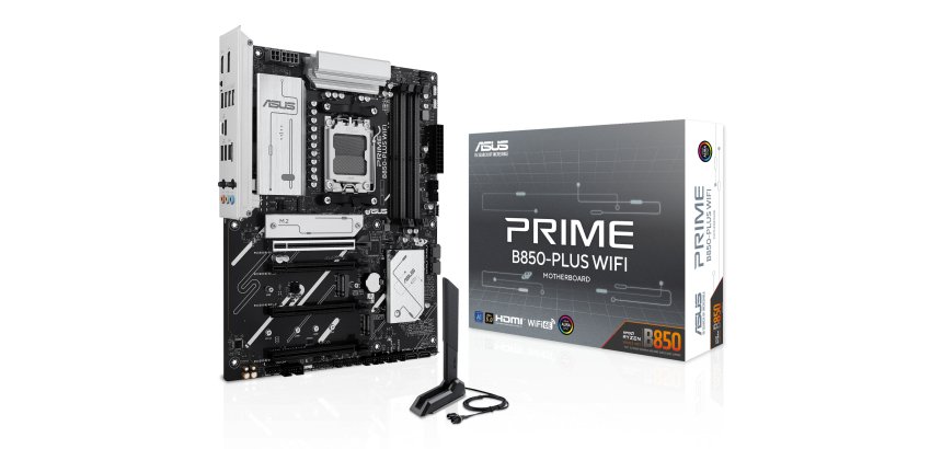 ASUS PRIME B850-PLUS WIFI AMD B850 Emplacement AM5 ATX