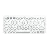 Logitech K380 for Mac Multi-Device Bluetooth Keyboard clavier Universel AZERTY Français Blanc